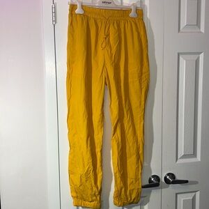 Streetwear Society | Mustard Yellow Windbreaker Cargos | Womens | BundleNsave